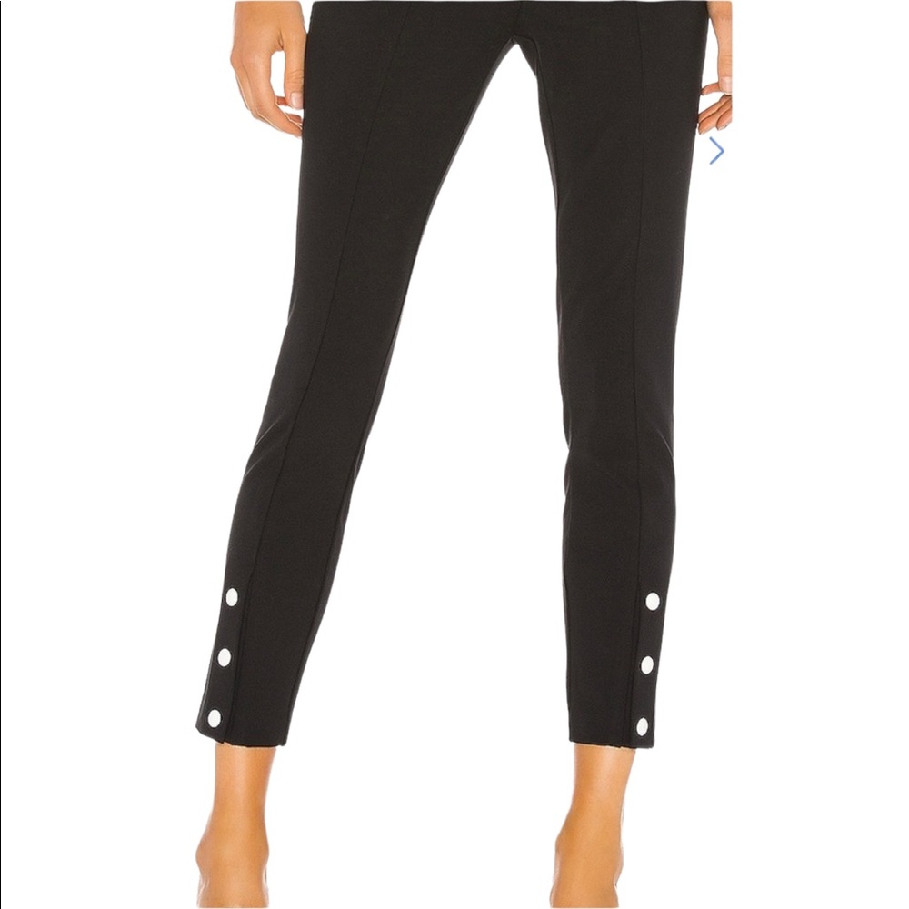 Rag & Bone Simone Snap Front Pant In Black - image 3